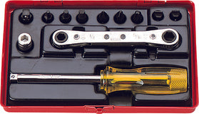 Ko-ken 2257M 1/4 Sq. Dr. Socket set   6 point   31 pieces