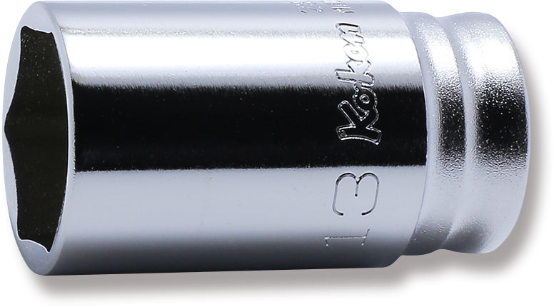 Ko-ken 2300XZ-14 1/4 Sq. Dr. Socket  14mm 6 point Length 30mm Z-series