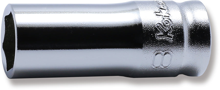 Ko-ken 2305A-1/2 1/4 Sq. Dr. Socket  1/2 12 point Length 50mm