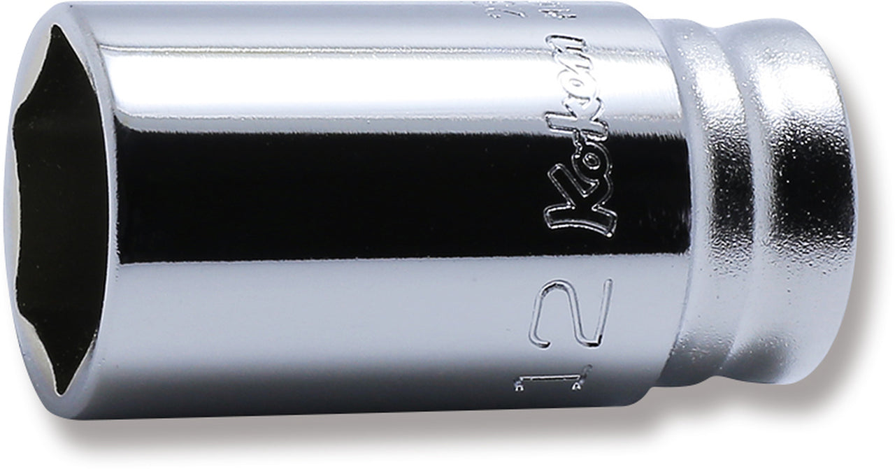 Ko-ken 2300XZ-13 1/4 Sq. Dr. Socket  13mm 6 point Length 30mm Z-series