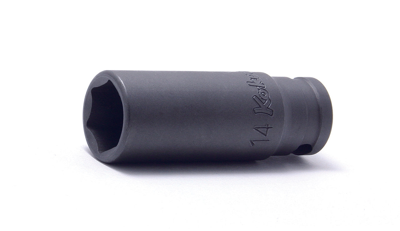 Ko-ken 23300M-11 3/8 Sq. Dr. Socket  11mm 6 point Length 55mm