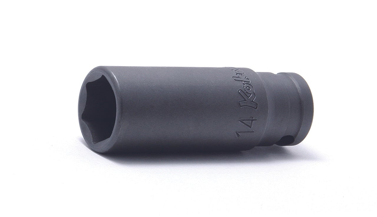 Ko-ken 23300M-8 3/8 Sq. Dr. Socket  8mm 6 point Length 55mm