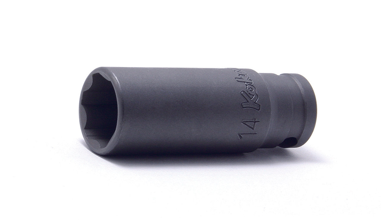 Ko-ken 23325-E10 3/8 Sq. Dr. Industrial Deep TORXÂ® E10 Socket - Length 55mm