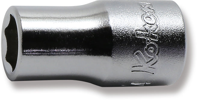 Ko-ken 2400A-1/8 1/4 Sq. Dr. Socket  1/8 6 point Length 22mm