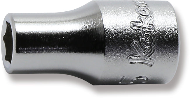 Ko-ken 2400M-5.5 1/4 Sq. Dr. Socket  5.5mm 6 point Length 22mm