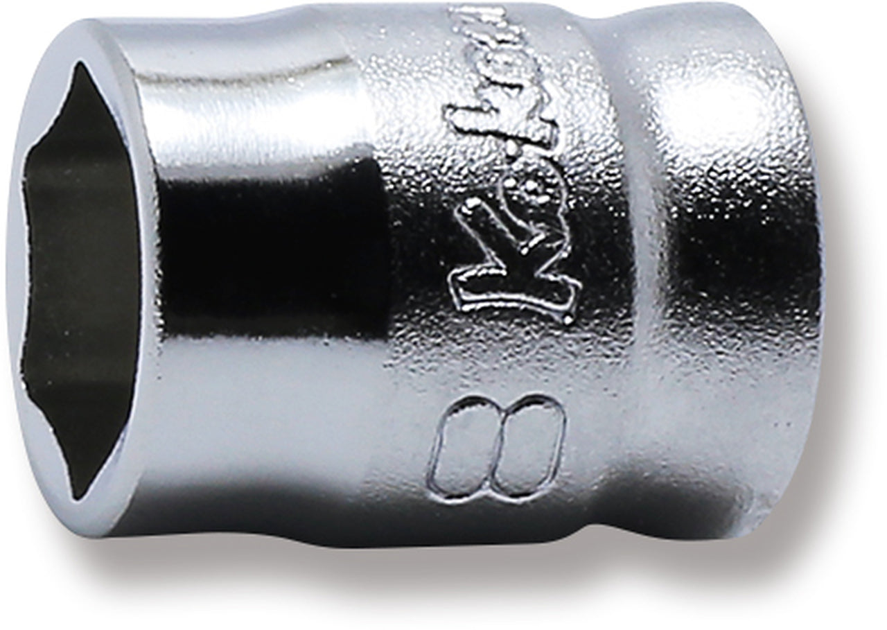 Ko-ken 2400W-0 1/4 Sq. Dr. Socket  BA0 6 point Length 22mm