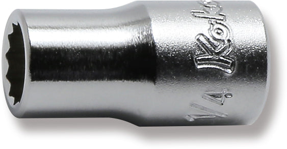 Ko-ken 2405A-11/32 1/4 Sq. Dr. Socket  11/32 12 point Length 22mm