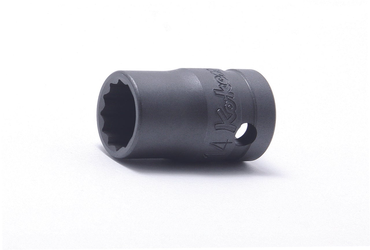 Ko-ken 24405M-12 1/2 Sq. Dr. Socket  12mm 12 point Length 37mm