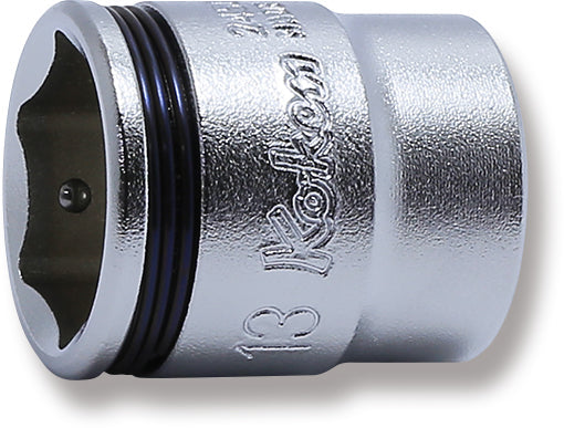 Ko-ken 2450MS-14 1/4 Sq. Dr. Short NUT GRIPÂ® Socket - 14mm