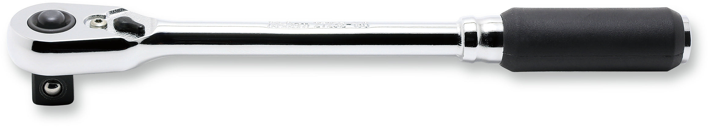 Ko-ken 2726Z-72T 1/4" Sq.Dr. Ratchet Handle 72 teeth Flexible Head Length 114mm  Z-series