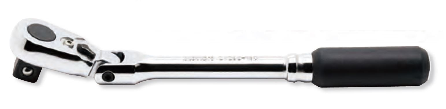 Ko-ken 2726ZB-3/8 1/4" Body 3/8" Sq. Dr. Ratchet Handle 72 teeth Flexible Head Length 114mm Quick Release Z-series