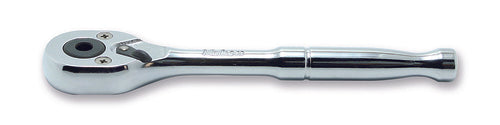 Ko-ken 2749PS-3/8 3/8 Sq. Dr. Ratchet Handle  24 teeth Short Length 75mm  Polished Handle