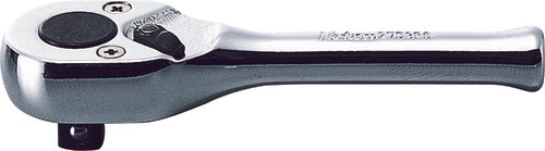 Ko-ken 2753PSKR 1/4 Sq. Dr. Ratchet Handle  20 teeth Short Length 75mm Key Ring