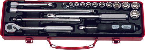 Ko-ken 3201AMW 3/8 Sq. Dr. Socket set   12 point   42 pieces