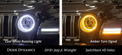 Diode Dynamics Halo Lights LED 60mm Switchback (Pair)