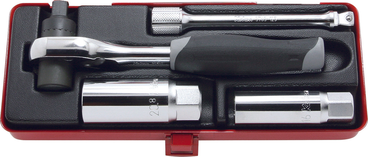 Ko-ken 3250M 3/8 Sq. Dr. 17 Piece 6-Point Metric Socket set  7-19mm