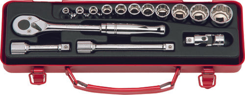 Ko-ken 3279AM 3/8 Sq. Dr. Socket set   12 point   35 pieces