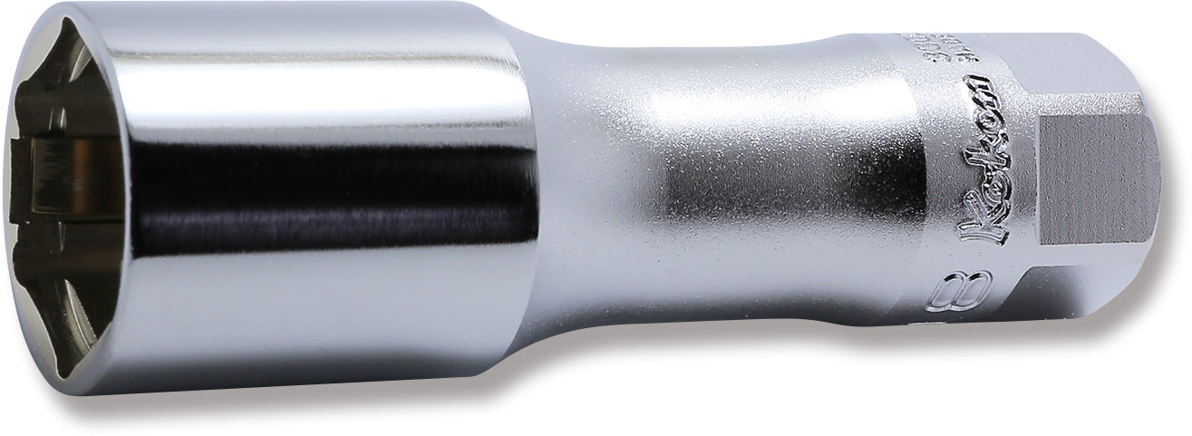 Ko-ken 3300CZ-20.8 3/8 Sq. Dr. Z-Series 6-Point Clip Type Spark Plug Socket 20.8mm