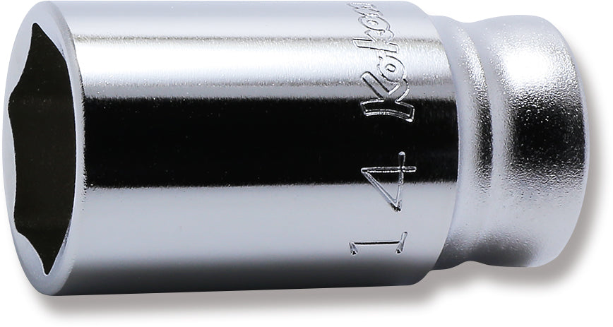 Ko-ken 3300XZ-15 3/8 Sq. Dr. Socket  15mm 6 point Length 35mm Z-series