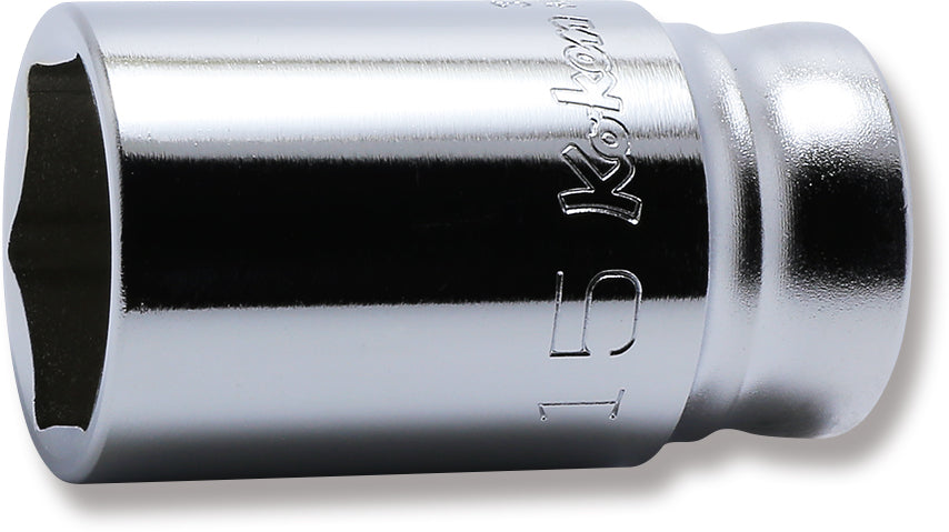 Ko-ken 3300XZ-16 3/8 Sq. Dr. Socket  16mm 6 point Length 35mm Z-series