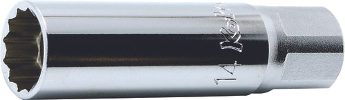 Ko-ken 3305PZ-14 3/8 Sq. Dr. Z-Series 12 point Magnetic Spark Plug Socket 14mm