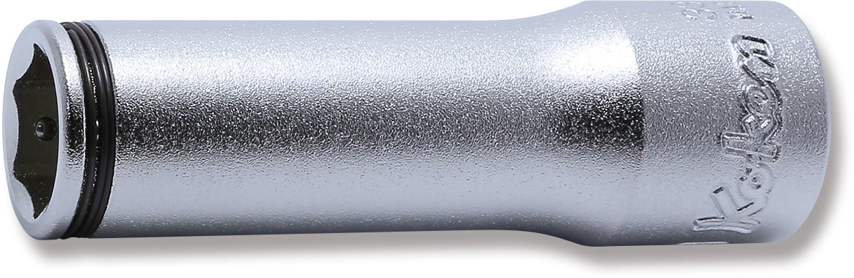 Ko-ken 3350M-18 Special 3/8 Sq. Dr. Deep NUT GRIPÂ® Socket  18mm