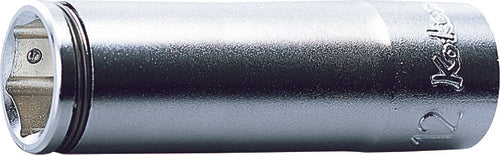 Ko-ken 3350M-15 Special 3/8 Sq. Dr. Deep NUT GRIPÂ® Socket - 15mm