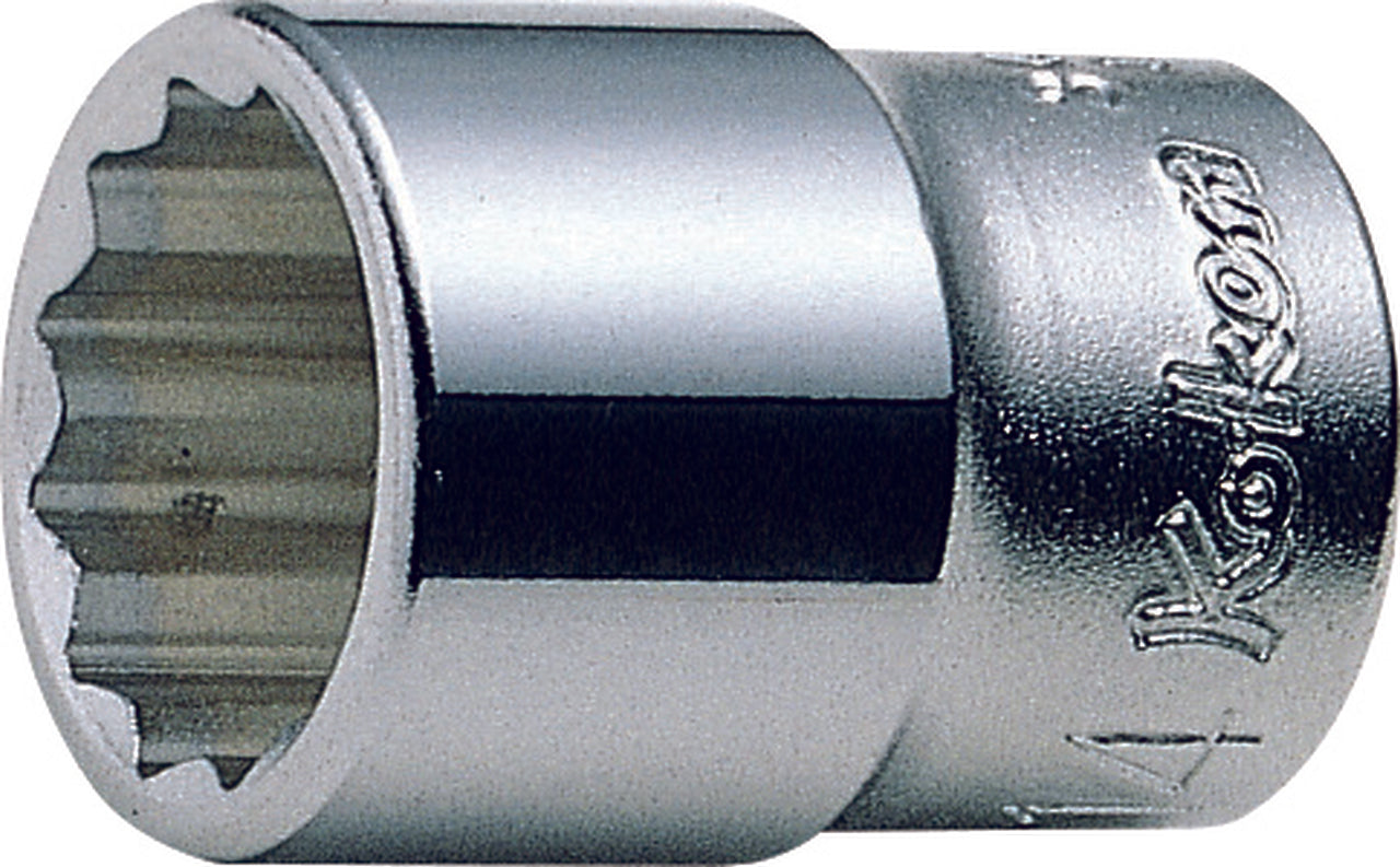 Ko-ken 3405A-9/32 3/8 Sq. Dr. Socket  9/32 12 point Length 26mm