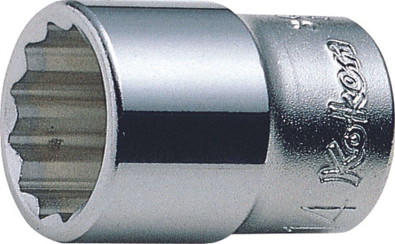 Ko-ken 3405W-1/2 3/8 Sq. Dr. Socket Whitworth 1/2 12 point Length 33mm
