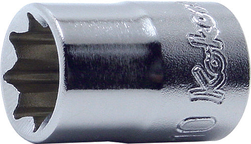 Ko-ken 3415M-8 3/8 Sq. Dr. Socket  8mm Double Square Length 26mm