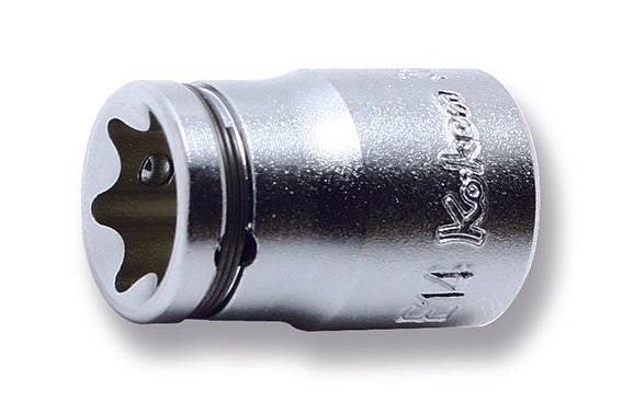 Ko-ken 3425-E14 3/8 Sq. Dr. TORXÂ® E14 Socket - Length 26mm
