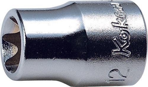 Ko-ken 3430M-10 3/8 Sq. Dr. Universal Bit Socket  10mm Hex Length 62mm