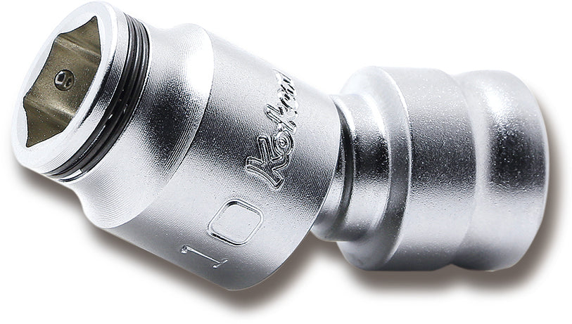 Ko-ken 3445A-1/2 3/8 Sq. Dr. Universal Socket  1/2 12 point Length 51mm