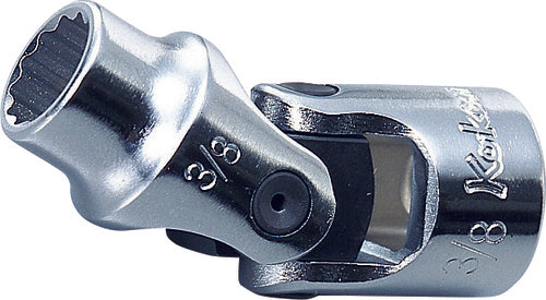 Ko-ken 3445M-9 3/8 Sq. Dr. Universal Socket  9mm 12 point Length 47.5mm