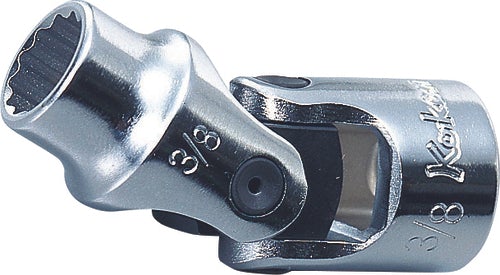 Ko-ken 3445W-1/2 3/8 Sq. Dr. Universal Socket Whitworth 1/2 12 point Length 58.5mm