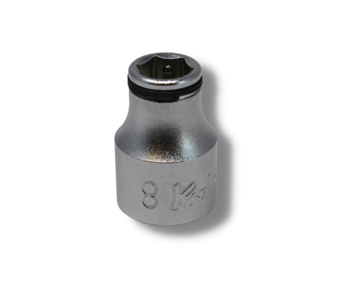 Ko-ken 3450MH-10 3/8 Sq. Dr. Socket  10mm Nut Grip Length 26mm Outer Hex 17mm