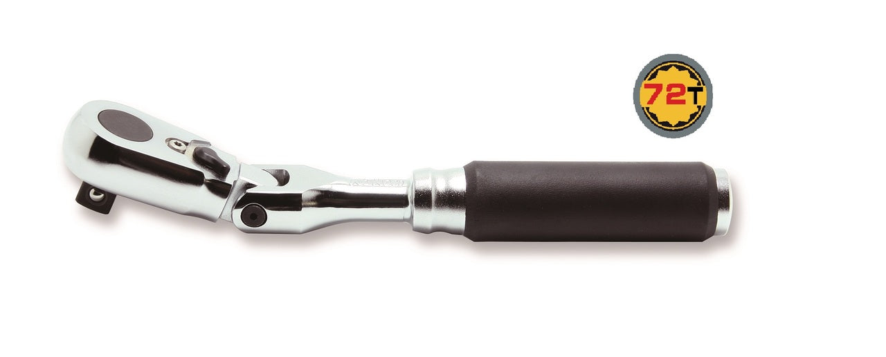 Ko-ken 3726Z-280-72T Z-Series 3/8" Sq.Dr. Flexible Ratchet, Reversible (L=280mm), 72 Tooth