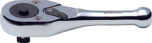 Ko-ken 3749SB-1/2 1/2 Sq. Dr. Ratchet Handle  24 teeth Short Length 110mm Push Button