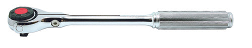 Ko-ken 3776P 3/8 Sq. Dr. Ratchet Handle  45 teeth Swivel Head Length 280mm  Polished Handle