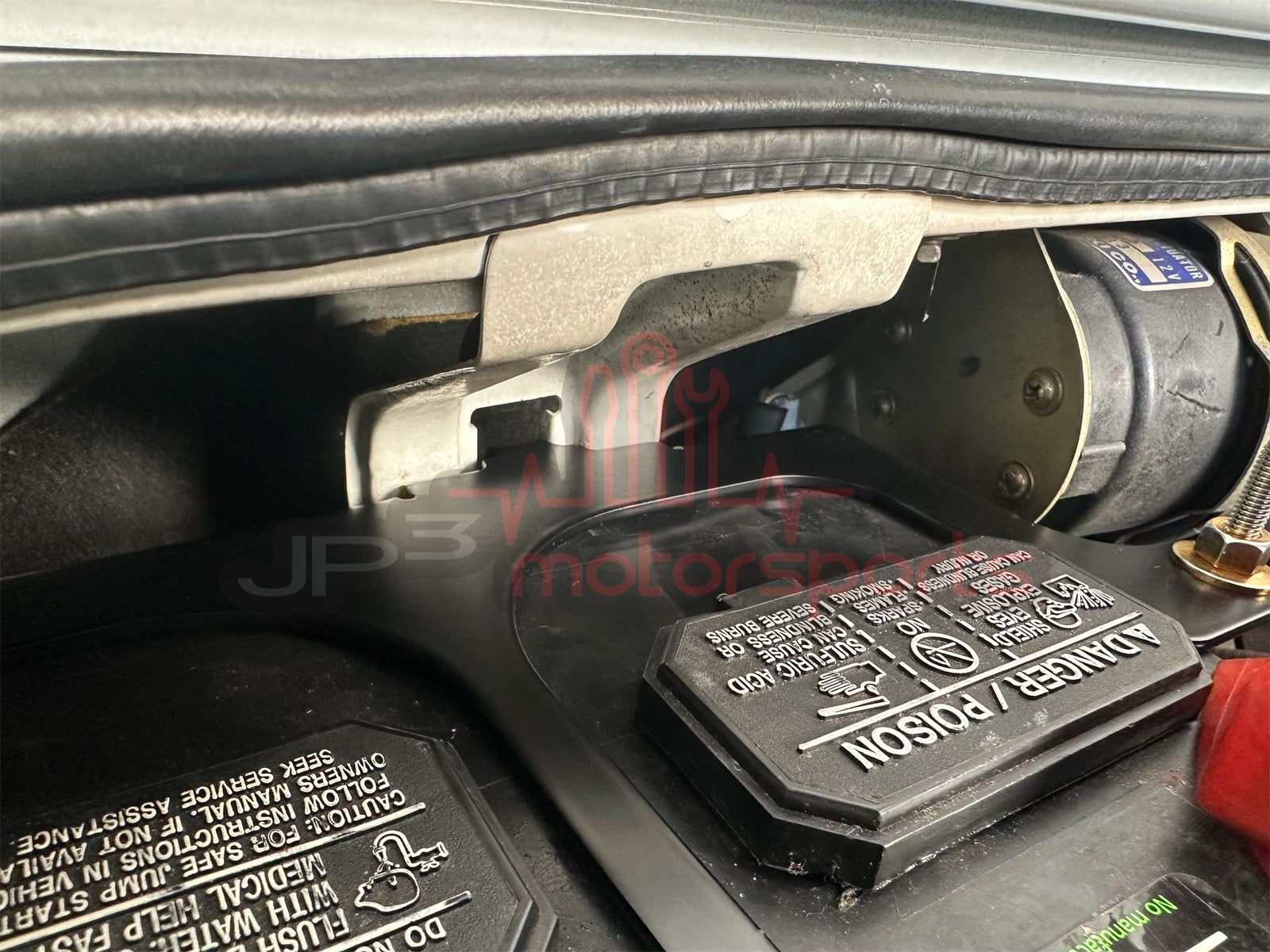 Toyota MR2 AW11 SC Reproduction Battery Tie Down Bracket Kit