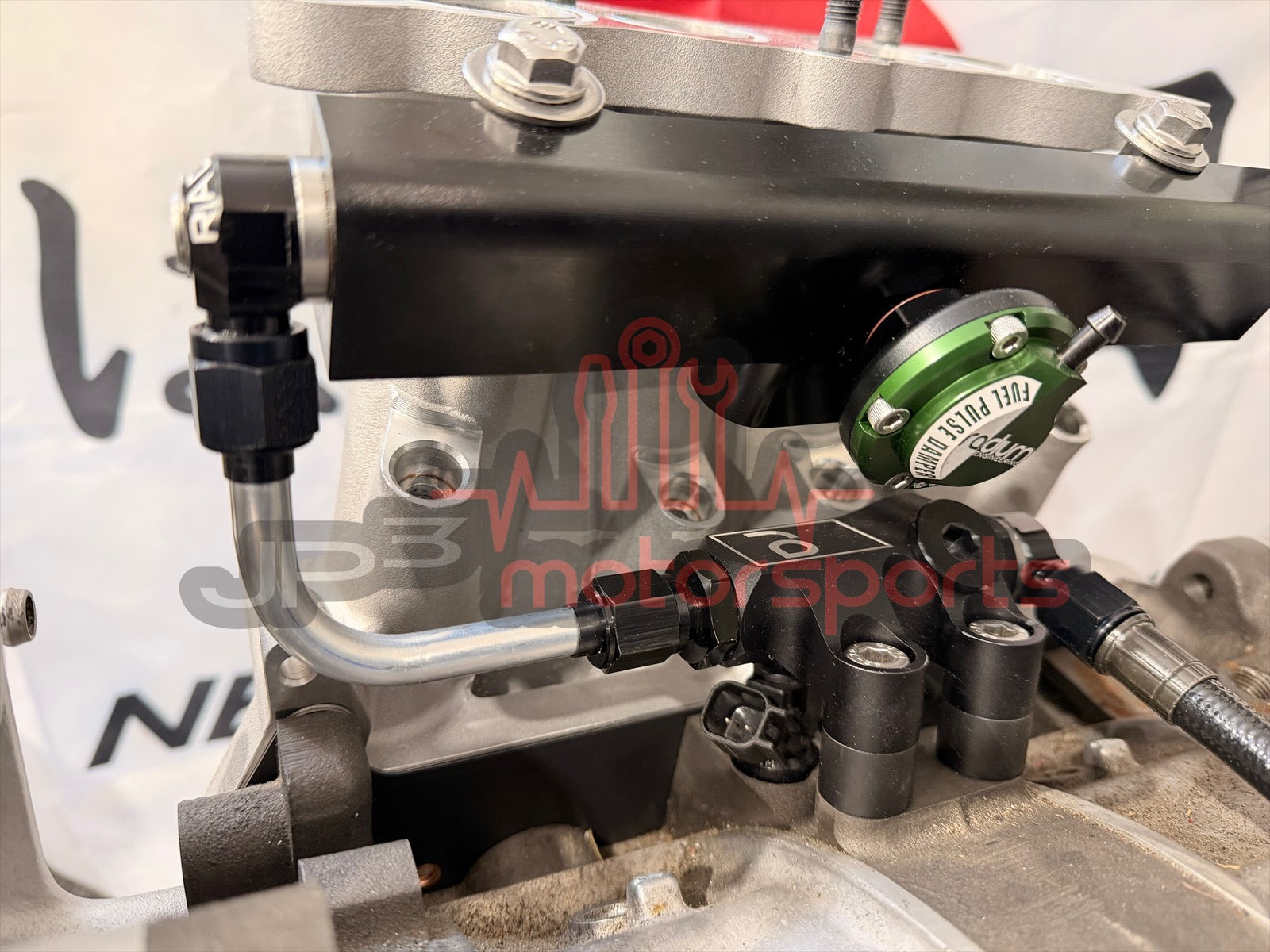 Mazda RX7 FD3S 13B-REW Engine Fuel System (Turblown LIM) (6an feed