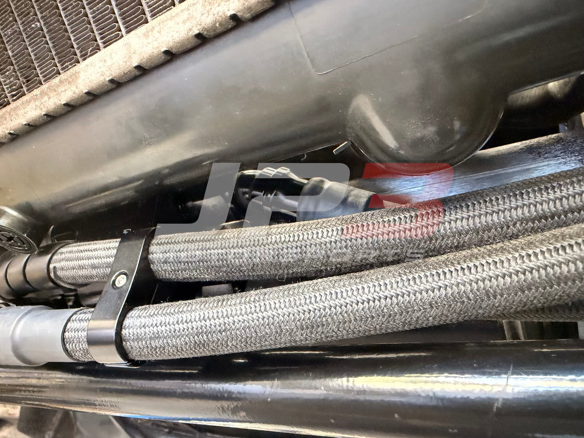 Mazda RX7 FD3S Ducted Dual Oil Cooler Kit