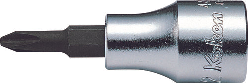 Ko-ken 4000.60-PZ3 1/2 Sq. Dr. Bit Socket  PZ3  Length 60mm
