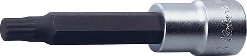 Ko-ken 4010M.120-8(12P) 1/2 Sq. Dr. Bit Socket  8mm Double-Hex Length 120mm For Cylinder head bolt