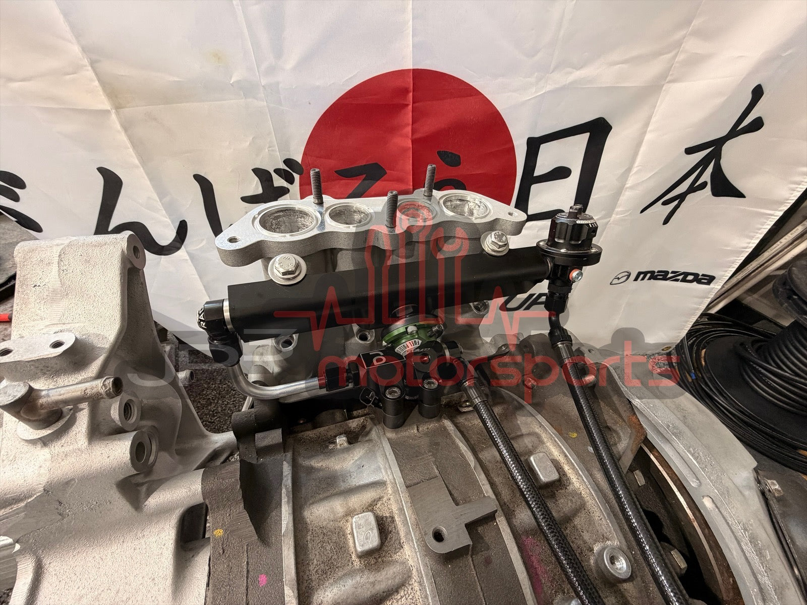 Mazda RX7 FD3S 13B-REW Engine Fuel System (Turblown LIM) (6an feed & return)