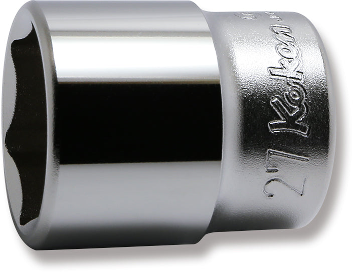 Ko-ken 4400M-28 1/2 Sq. Dr. Socket  28mm 6 point Length 43mm