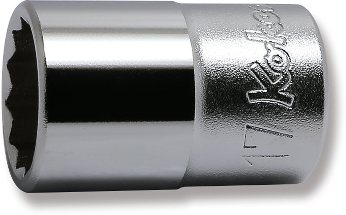 Ko-ken 4405M-18 1/2 Sq. Dr. Socket  18mm 12 point Length 37mm