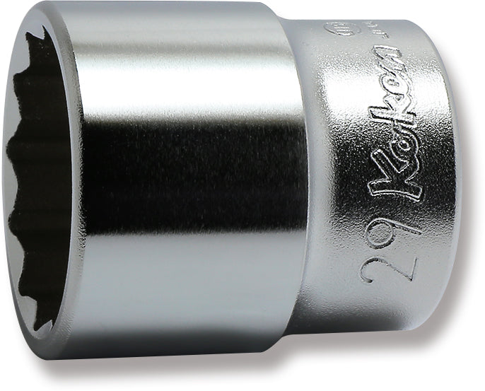 Ko-ken 4405M-30 1/2 Sq. Dr. Socket  30mm 12 point Length 46mm