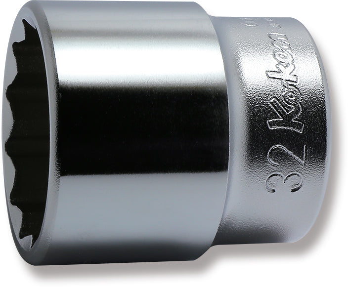 Ko-ken 4405M-33 1/2 Sq. Dr. Socket  33mm 12 point Length 47mm