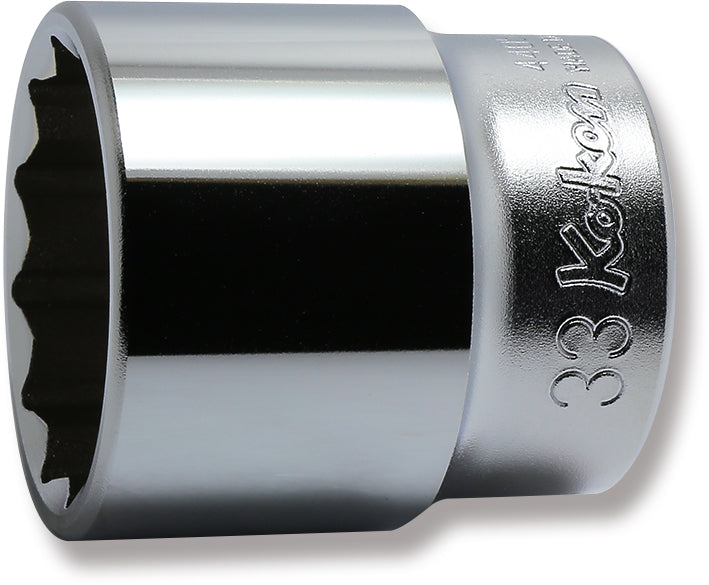 Ko-ken 4405M-34 1/2 Sq. Dr. Socket  34mm 12 point Length 47mm